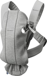 Рюкзак-переноска BabyBjorn Mini 3D Jersey (светло-серый)