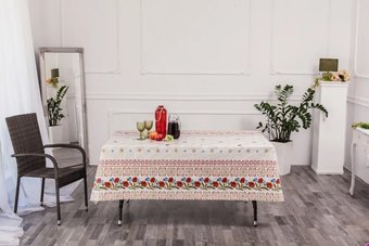 Скатерть Stolima Барыня-сударыня 821 Маковый (90x140)