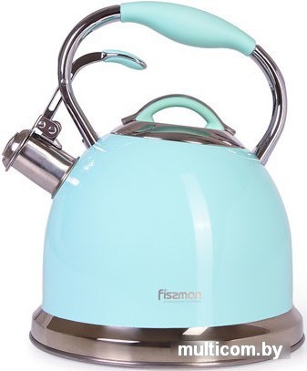 Чайник со свистком Fissman Felicity 5958 (аквамарин)