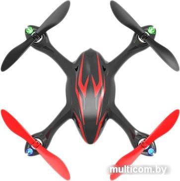 Квадрокоптер Hubsan X4 Cam HD H107C (черный/красный)
