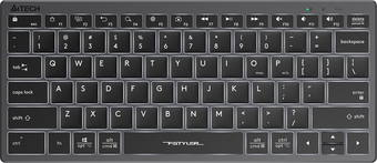 Клавиатура A4Tech Fstyler FX61 (серый/черный)