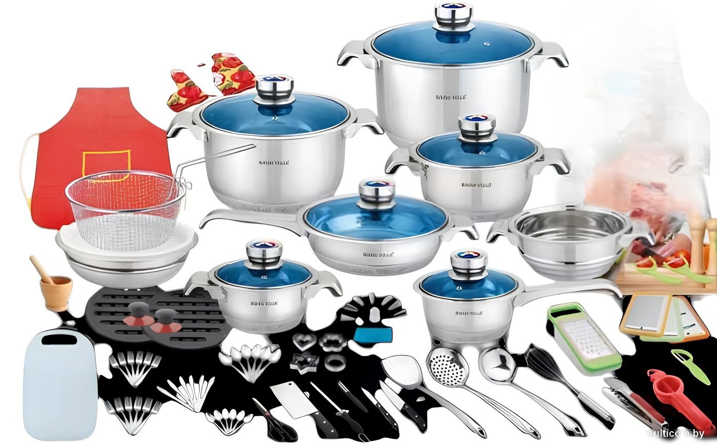 Набор кастрюль Kaisa Villa KV-100G