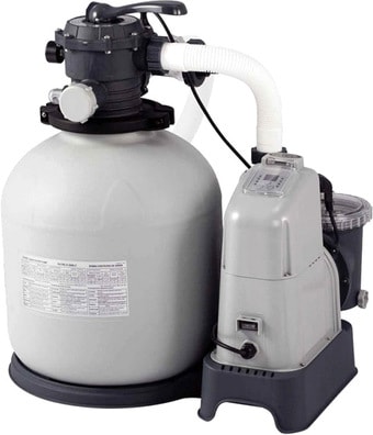 Intex Хлоргенератор с песочным фильтр-насосом 10000л/ч