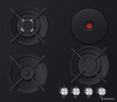 Варочная панель MAUNFELD EEHG.64.13CB.KG