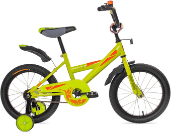 Детский велосипед Black Aqua Base DD-1602B (салатовый)