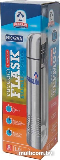 Термос Penguin BK-25A 1л (нержавеющая сталь)