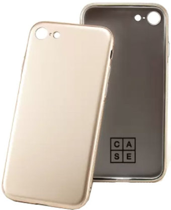 Чехол для телефона Case Deep Matte v.2 для Apple iPhone 7/8 (золотой)