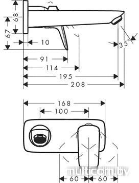 Смеситель Hansgrohe Logis 71220000