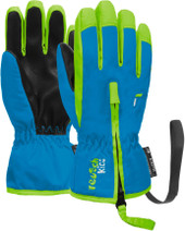 Горнолыжные перчатки Reusch Ben 6285108-4525 (р-р 4, Brilliant Blue/Safety Yellow)