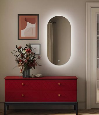 Зеркало с подсветкой eMZe 43x88 LED.43.88.4K (с подсветкой)