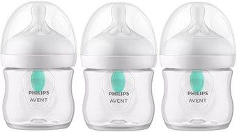 Бутылочка для кормления Philips Avent Natural Response AirFree SCS100/04 (3 шт, 125 мл)