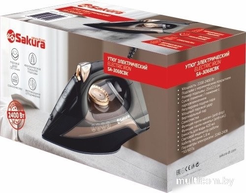Утюг Sakura SA-3068CBK