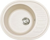 Кухонная мойка ZorG Roso 62 (белый камень)