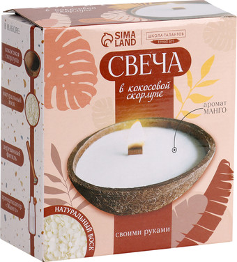 Набор для изготовления свечей Школа талантов Манго 10092831