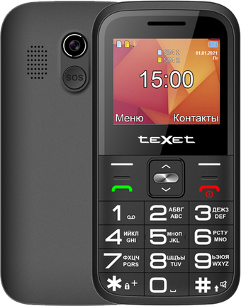 Мобильный телефон TeXet TM-B418 (черный)