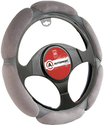 Оплетка на руль Autoprofi SP-5026 L.GY (M) (серый)