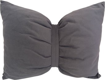Декоративная подушка Sled Бант 45x35x17 (графит)