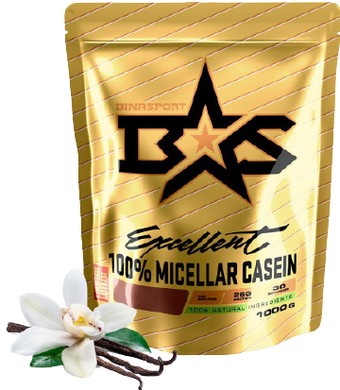 Протеин Binasport Micellar Casein (1000г, ваниль)