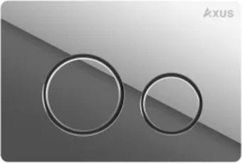 Панель смыва Axus 097IC Slim (хром)