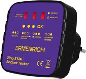 Тестер розеток Ermenrich Zing ST30