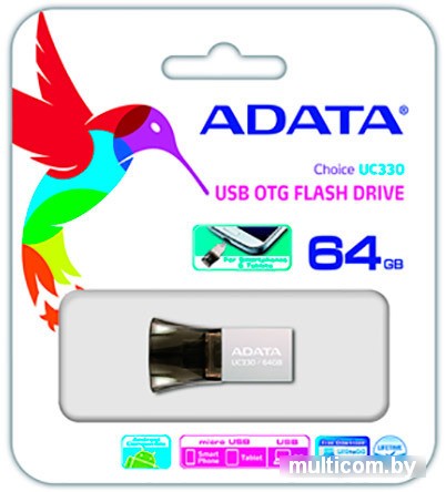 USB Flash A-Data Choice UC330 64GB (AUC330-64G-RBK)