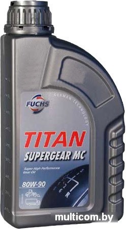 Трансмиссионное масло Fuchs Titan Supergear MC 80W-90 1л