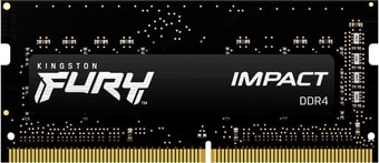 Оперативная память Kingston FURY Impact 16GB DDR4 SODIMM PC4-23400 KF429S17IB/16