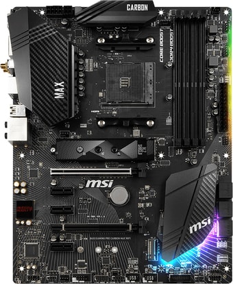 Материнская плата MSI B450 Gaming Pro Carbon Max WiFi