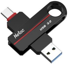 USB Flash Netac US18 USB 3.2+TypeC 32GB NT03US18C-032G-32BK