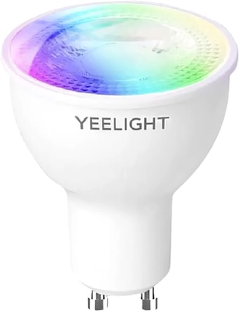 Светодиодная лампа Yeelight Smart Bulb W1 Multicolor YLDP004-A GU10 4.5 Вт