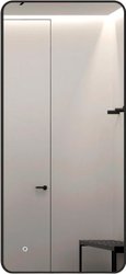 Зеркало Алмаз-Люкс Hanoi blaсk 11050s-4 (с подсветкой)