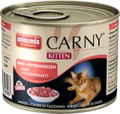 Корм для кошек Animonda Carny Adult с говядиной и сердцем индейки 0.2 кг