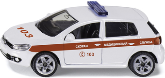 Легковой автомобиль Siku Volkswagen Скорая помощь 1411RUS