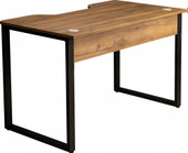Геймерский стол Millwood Лофт Гонконг ДТ-3 130x70x75 (дуб табачный Craft/черный)
