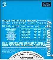 Струны для гитары D'Addario EXL-110+