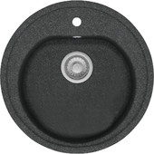 Кухонная мойка Polygran F-08 (черный)