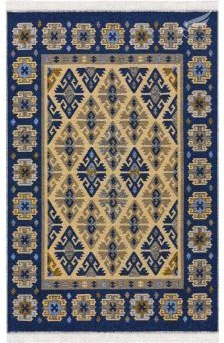 Ковер для жилой комнаты Shahintex Etno Icarpet 120x180 002 455498 (сапфир)