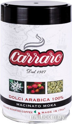 Кофе Carraro Lattina Dolci Arabica молотый 250 г