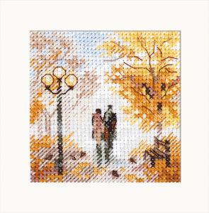 Набор для вышивания Алиса Осень в городе. Старый парк 0-220