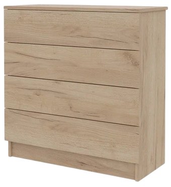 Комод Горизонт Нео 760 4 ящика (дуб золотой крафт)