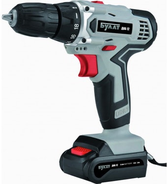 Шуруповерт БУЛАТ ДАБ-12 АКК (с 2-мя АКБ)