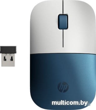 Мышь HP Z3700 (синий/белый)