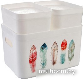 Органайзер для хранения Berossi Serenity АС55701000 (снежно-белый)