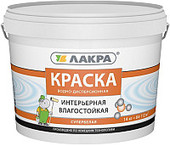 Лакра Интерьерная влагостойкая водно-дисперсионная 14 кг (супербелый)