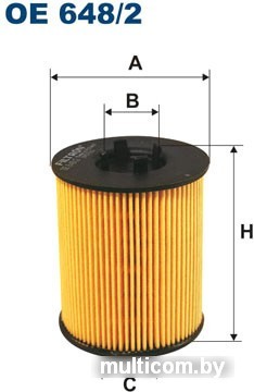 Масляный фильтр Filtron OE 648/2