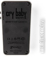 Гитарная педаль Dunlop Manufacturing CryBaby CBM105Q Bass Mini