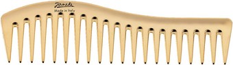 Расческа гребень Janeke Haircomb AU805 (золото)
