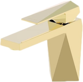 Смеситель Bravat Iceberg F176110G (золотистый)