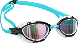 Очки для плавания Mad Wave Triathlon Rainbow (голубой)