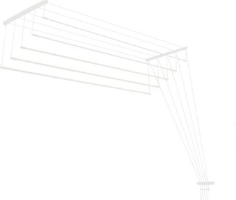 Сушилка для белья Ledeme Потолочная стальная 1.2 м (5 планок)